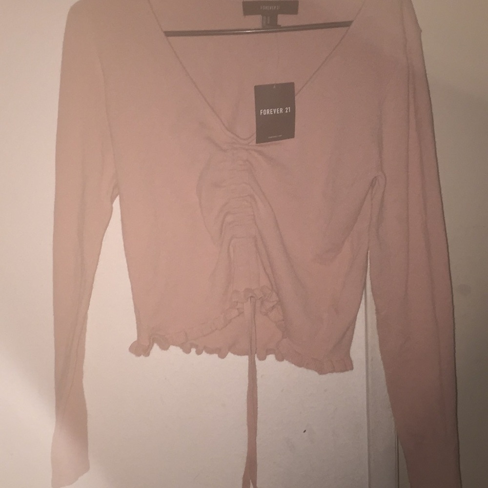 Pink crop top - Picture 3 of 4